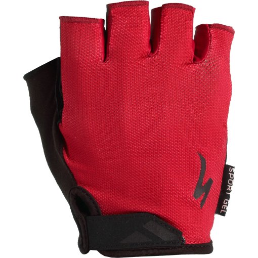 Foto de Specialized Guantes Cortos Mujer - Body Geometry Sport Gel SF - vivid red