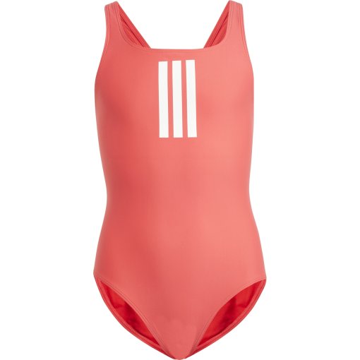 Foto de adidas Traje de Baño Niños - 3-Stripes - semi lucid red/white JJ0438