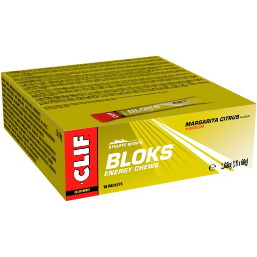 Kuva tuotteesta Clif Bloks Energy Chews Hiilihydraatti-elektrolyytit-purukumit - Parasta ennen 12.05.2026 - 18x60g