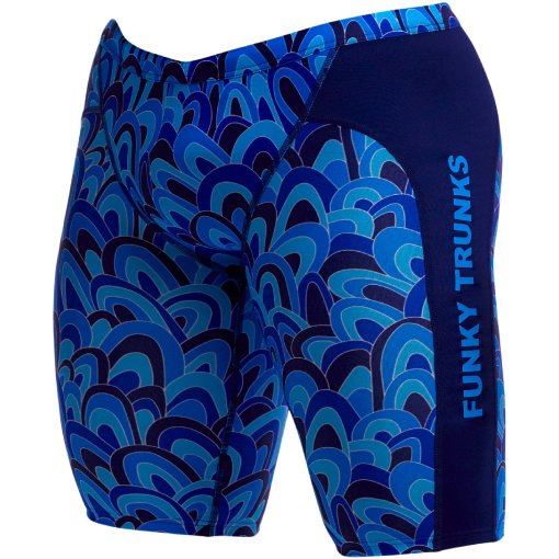 Picture of Funky Trunks Training Eco Swim Jammers Men - Hill Billy Blues