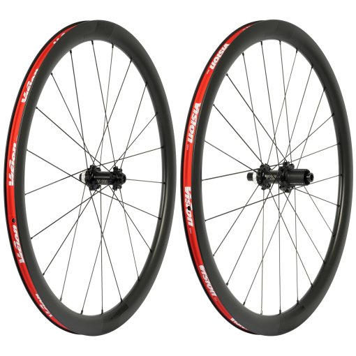 Bild von Vision SC 40 Disc Laufradsatz - 28" | Carbon | Clincher | Centerlock - 12x100mm | 12x142mm - Shimano HG – Sonderangebot