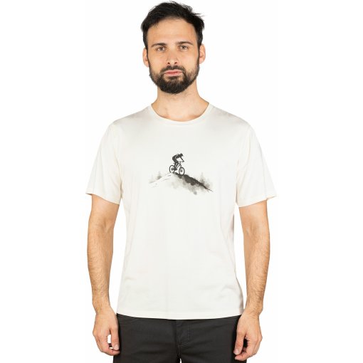 Photo produit de Chillaz T-Shirt Homme - Bozen Bike - creme