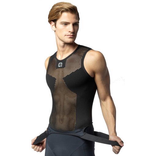 Foto de Alé Camiseta Interior sin Mangas Hombre - S2 Summer Mesh - negro