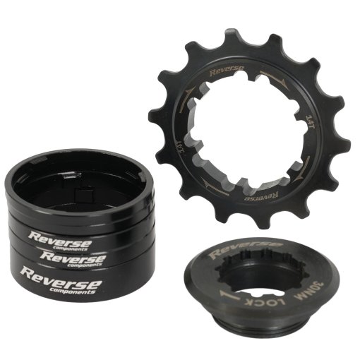 Foto de Reverse Components Single Speed Kit | Microspline - 14T - negro