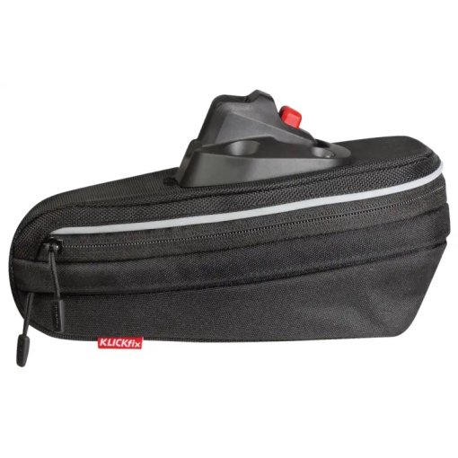 Image de KLICKfix Sacoche Selle - Bikepack Sport Expandable 0220SA - 2 L - noir