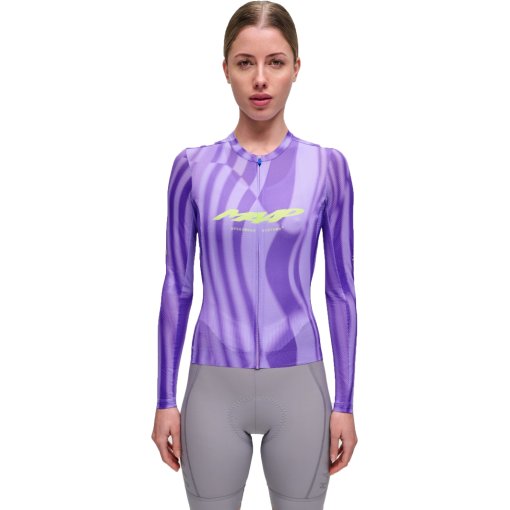 Produktbild von MAAP Halo Pro Air 3.0 Langarmtrikot Damen - Halo purple flux