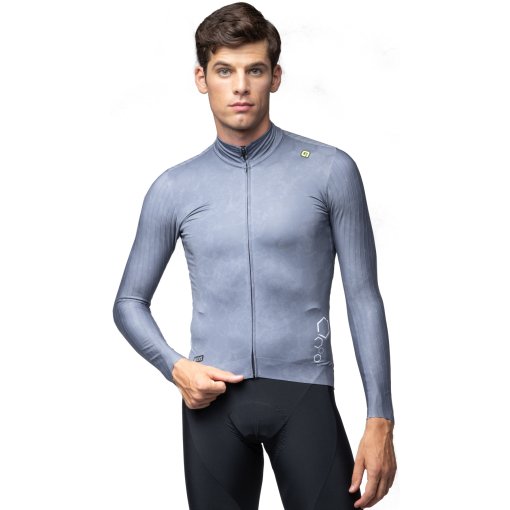 Photo produit de Alé R-EV1 Grafenium Maillot à manches longues pour hommes - graphite