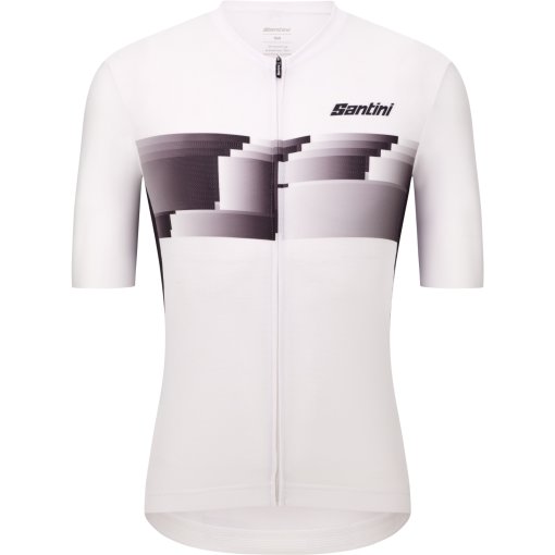 Productfoto van Santini Verve Korte mouwen shirt heren AS94075CVERVE - white BI
