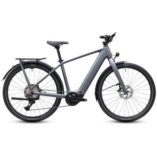 Foto de CUBE Bicicleta Eléctrica Trekking Carbono - KATHMANDU HYBRID C:62 SLT 400X - 2027 - ashgrey / prizm