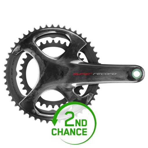 Produktbild von Campagnolo Super Record Ultra Torque TI Carbon Kurbelgarnitur - 2x12-fach - B-Ware