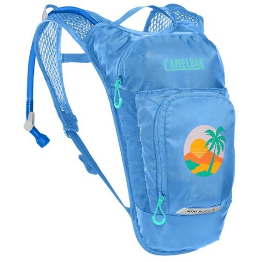 Foto de CamelBak Mochila Niño + 1.5 L Bolsa Hidratación - Mini Mule 5 - azul/palm