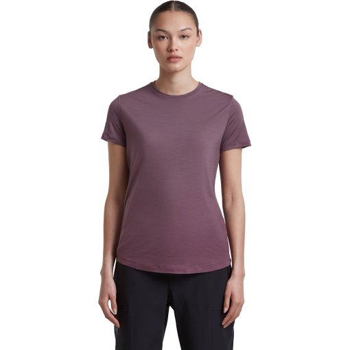 Foto de Icebreaker Merino 125 Cool-Lite™ Sphere Camiseta de manga corta Alta para mujer - Grey Plum