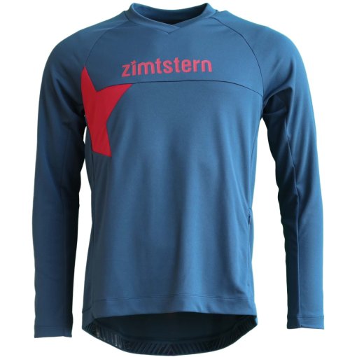 Produktbild von Zimtstern Bulletz Langarm MTB Trikot Herren - French Navy/French Navy