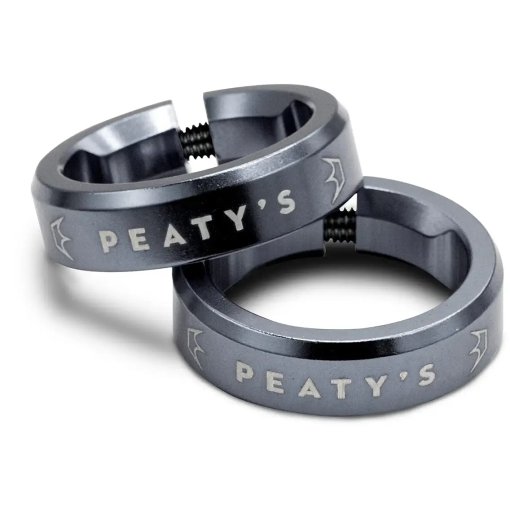 Produktbild von Peaty&#039;s Monarch Grips Lockrings Klemmringe - Slate