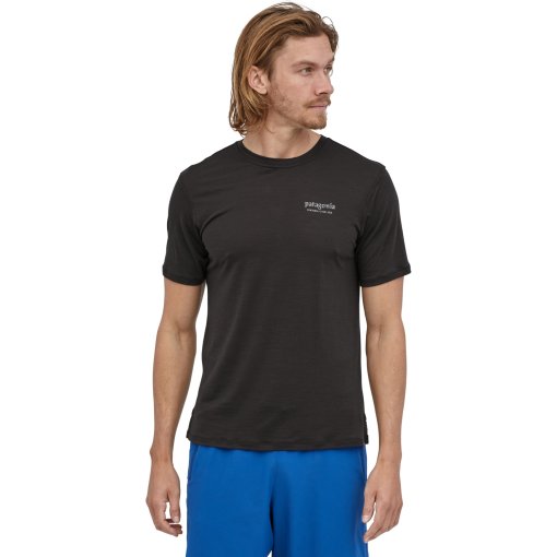 Foto de Patagonia Camiseta Hombre - Capilene Cool Merino Graphic - Heritage Header: Negro