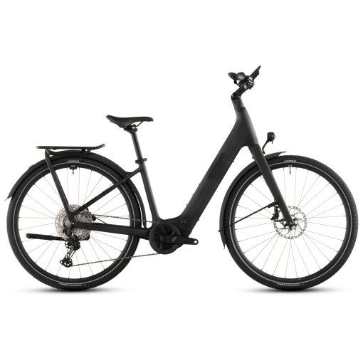 Immagine prodotto da CUBE Bici Elettrica Trekking Carbonio - Easy Entry - KATHMANDU HYBRID C:62 SLX 400X - 2026 - liquidblack / bluedust