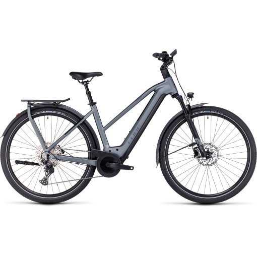 Immagine prodotto da CUBE Bici Elettrica Trekking Donna - KATHMANDU HYBRID Pro 750 - 2024 - flashgrey / metal