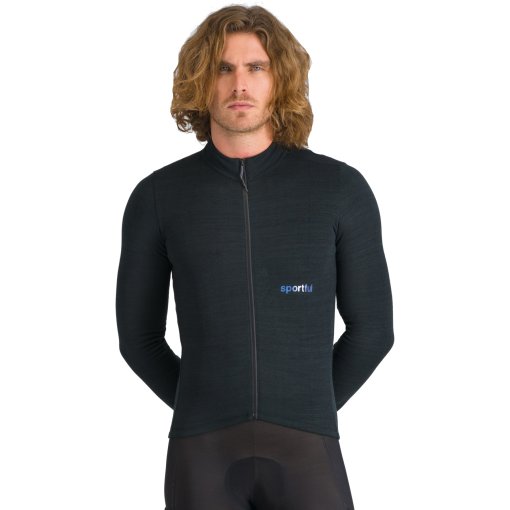 Foto de Sportful Maillot Ciclismo Hombre - Supergiara Wool - 002 Negro