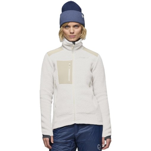 Foto de Norrona Chaqueta Mujer - trollveggen warm3 - Whisper White/Oatmeal