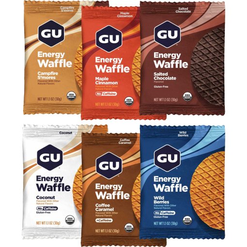 Photo produit de GU Energy Waffles - Gaufrette au sirop de glucides - Assortiment - 6x30g