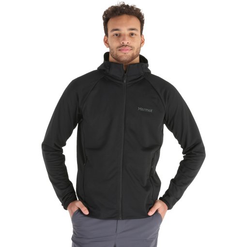 Photo produit de Marmot Leconte Full Zip Veste à capuche pour hommes - black