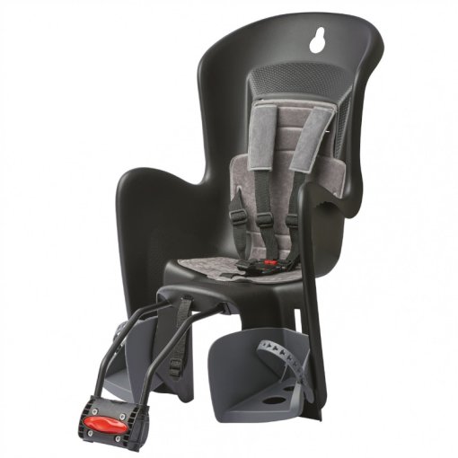 Immagine prodotto da Polisport Seggiolino Bicicletta Bambino Montaggio su Telaio - Bilby Maxi FF - nero/grigio scuro