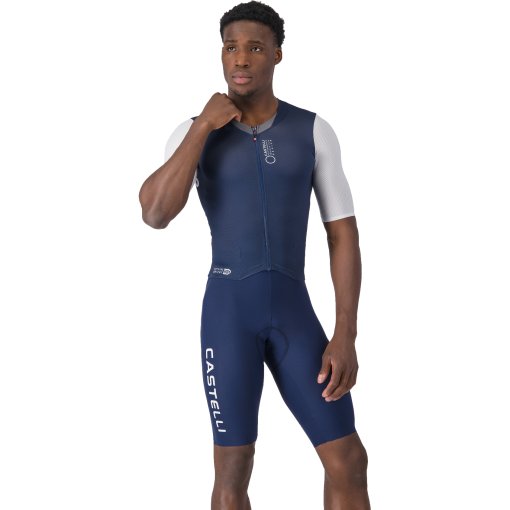 Photo produit de Castelli Saturday Morning Combinaison cycliste homme - belgian blue/white 424