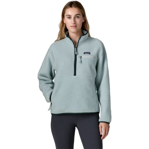 Produktbild von Patagonia Retro Pile Marsupial Fleecepullover Damen - Virtually Blue