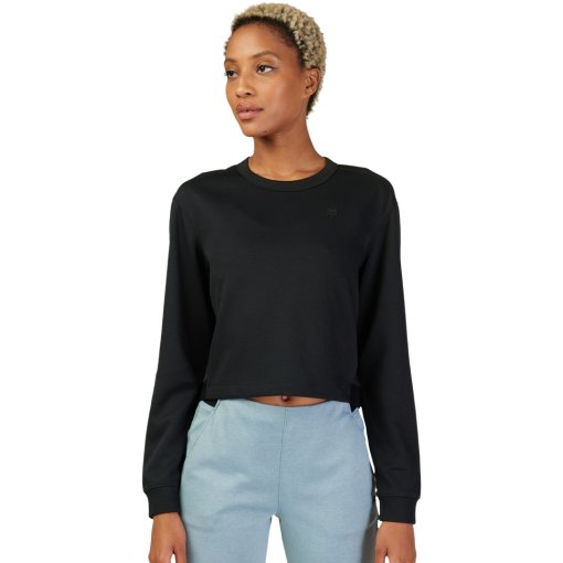 Produktbild von FOX Balance Crew Fleece Sweatshirt Damen - schwarz