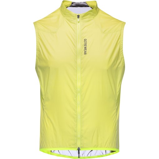 Kuva tuotteesta GOREWEAR Distance Windbreaker Liivi Miehet - lime yellow CB00