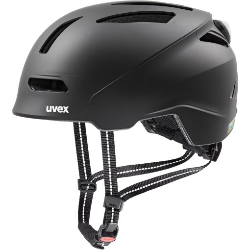 Picture of Uvex urban planet LED Bike Helmet - black matt