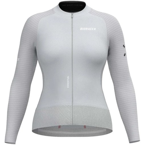 Productfoto van Bioracer Epic Damesfietsshirt met lange mouwen - cool grey