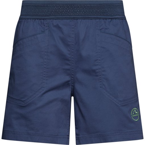 Foto de La Sportiva Pantalones Cortos Mujer - Roots - Night Sky/Aspen Green