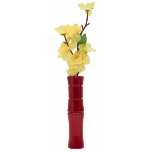 Foto de Liix Handlebar Vase Bamboo - Red