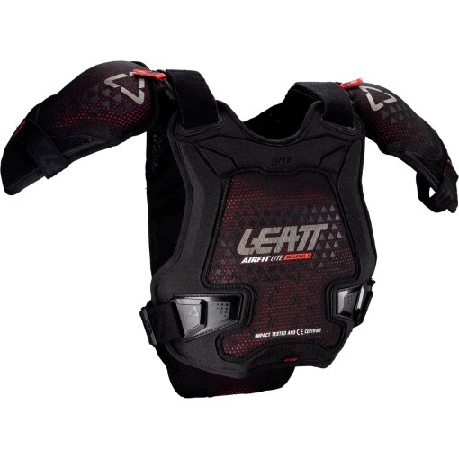 Photo produit de Leatt 3DF AirFit Evo Pro Junior Gilet de protection VTT enfants - noir