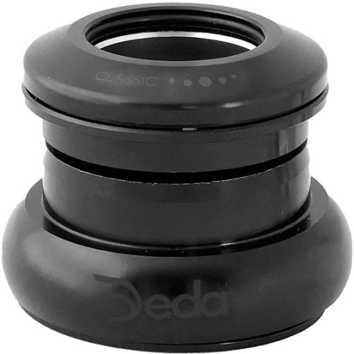 Immagine prodotto da Deda Serie Sterzo - Classic1 - Tapered | ZS44/28.6 | EC44/40 - polish on black (POB)