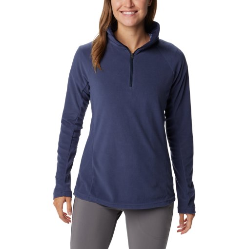 Immagine prodotto da Columbia Maglia a Maniche Lunghe Donna - Glacial IV Half Zip - Nocturnal