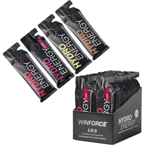 Produktbild von WINFORCE Hydro Energy - Kohlenhydrat-Gel - 20x70ml