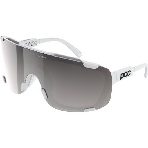 Productfoto van POC Devour Mid Bril - Hydrogen White - Clarity Road/Sunny Silver | Clear