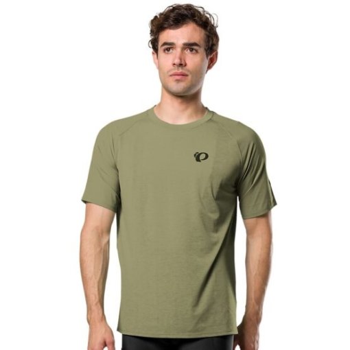 Kuva tuotteesta PEARL iZUMi Expedition Merino Miesten pyöräilypaita 11122409 - deep lichen green - ABN