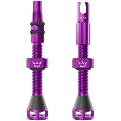 Produktbild von Peaty&#039;s Holeshot Fast Flow Tubeless Ventile - violet purple