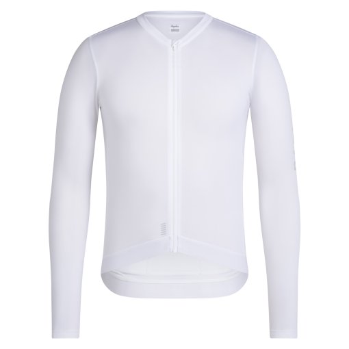 Productfoto van Rapha Pro Team Lightweight Fietsshirt met Lange Mouwen Heren - white/silver