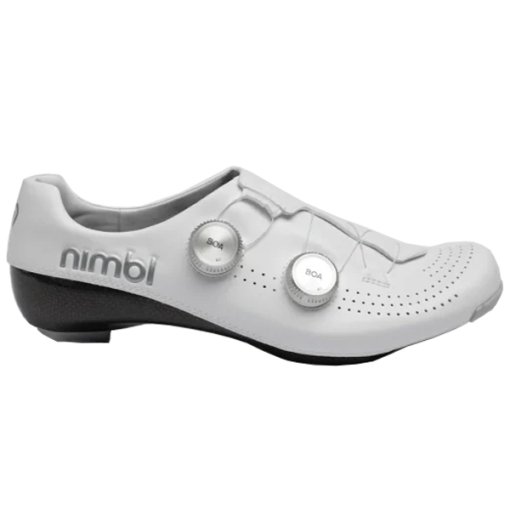 Produktbild von Nimbl Ultimate Glide Rennradschuhe - white-silver