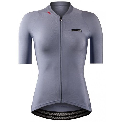 Foto de Etxeondo Maillot de Manga Corta Mujer - Alda Metálica - Pearl Gray
