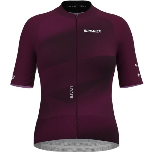 Photo produit de Bioracer Epic Elevate Maillot cyclisme pour femmes - burgundy red