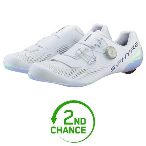 Produktbild von Shimano S-Phyre SH-RC903P Rennradschuhe Herren - Weiß - B-Ware