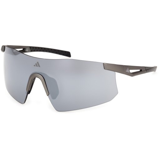 Photo produit de adidas Kaphiros SP0122 Lunettes - Matte Metalized Silver / Gun Mirror