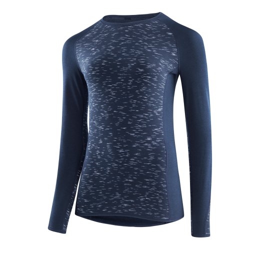 Immagine prodotto da Löffler Maglia Intima Maniche Lunghe Donna - Starlit Transtex® Warm - blu scuro 495