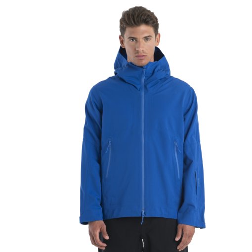 Foto de Icebreaker Chaqueta con Capucha Hombre - Shell+™ Merino Peak - Lazurite
