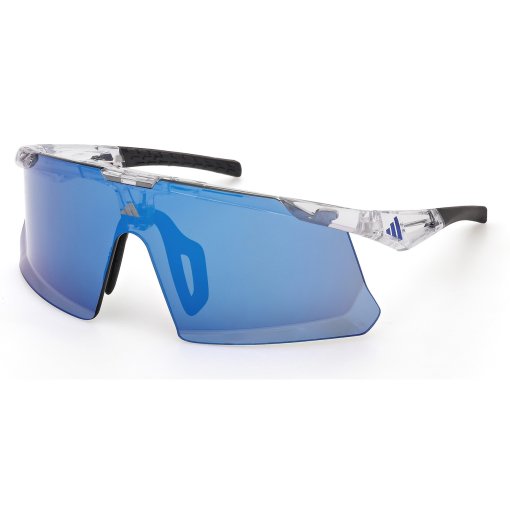 Produktbild von adidas Dunamis EVO-S SP0107 Brille - Crystal / Smoke Mirror